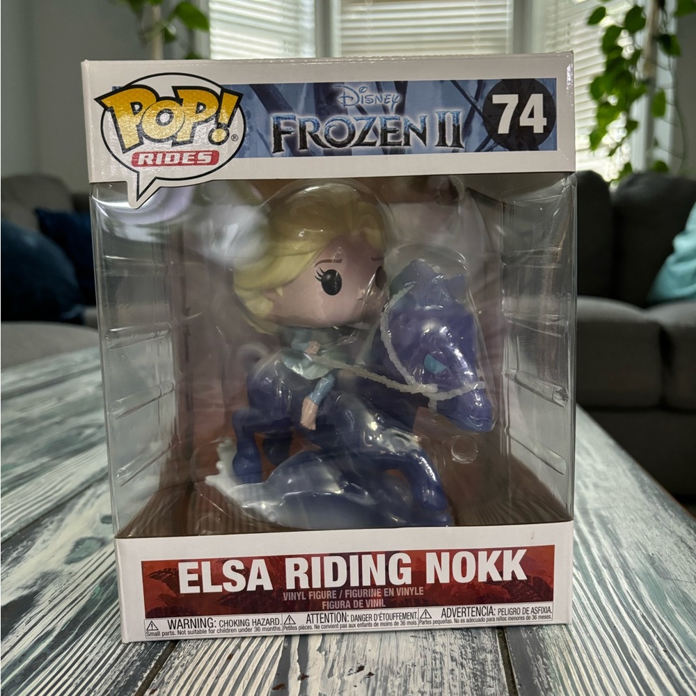 Elsa riding water nokk funko pop